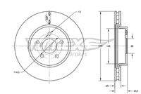 TOMEX Brakes TX7385 Bremsscheibe