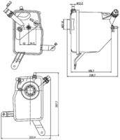 MAHLE CRT205000S Ausgleichsbehälter, Kühlmittel