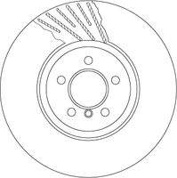 TRW DF6614S Bremsscheibe