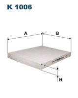 FILTRON K1006 Filter, Innenraumluft