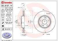 BREMBO 09813711 Bremsscheibe