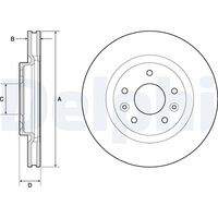 DELPHI BG4770C Bremsscheibe