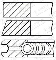 GOETZE ENGINE 0843570000 Kolbenringsatz