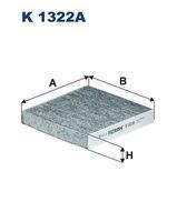 FILTRON K1322A Filter, Innenraumluft