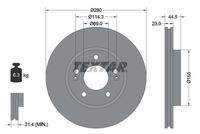 TEXTAR 92243103 Bremsscheibe