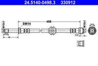 ATE 24514004983 Bremsschlauch