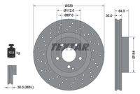 TEXTAR 92120207 Bremsscheibe