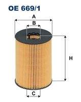 FILTRON OE669/1 Ölfilter