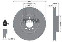 TEXTAR 92287203 Bremsscheibe