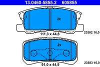 ATE 13046058552 Bremsbelagsatz, Scheibenbremse
