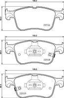 BREMBO P24218 Bremsbelagsatz, Scheibenbremse