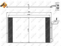 NRF 35882 Kondensator, Klimaanlage