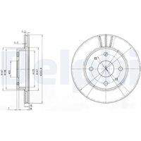 DELPHI BG3555 Bremsscheibe