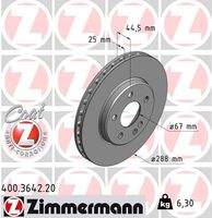 ZIMMERMANN 400364220 Bremsscheibe