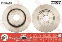 TRW DF6416 Bremsscheibe