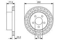 BOSCH 0986479U00 Bremsscheibe
