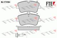 FTE BL1731B4 Bremsbelagsatz, Scheibenbremse