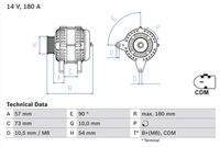 BOSCH 0986082200 Generator