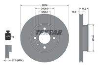 TEXTAR 92144700 Bremsscheibe