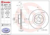 BREMBO 09907711 Bremsscheibe