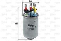 VALEO 587562 Kraftstofffilter