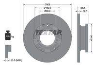 TEXTAR 92273903 Bremsscheibe