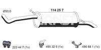 ERNST 114257 Endschalldämpfer