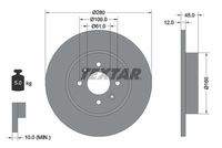 TEXTAR 92181203 Bremsscheibe