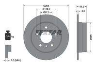 TEXTAR 92099703 Bremsscheibe