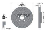 TEXTAR 92262105 Bremsscheibe