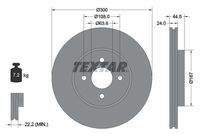 TEXTAR 92139903 Bremsscheibe