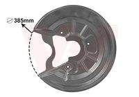VAN WEZEL 7623374 Spritzblech, Bremsscheibe