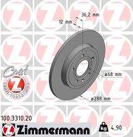 ZIMMERMANN 100331020 Bremsscheibe