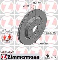 ZIMMERMANN 550560020 Bremsscheibe