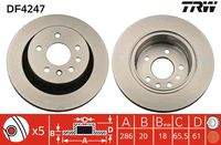 TRW DF4247 Bremsscheibe
