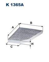 FILTRON K1365A Filter, Innenraumluft