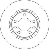 TRW DF6780 Bremsscheibe