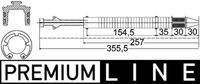 MAHLE AD183000P Trockner, Klimaanlage