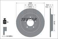 TEXTAR 92337203 Bremsscheibe