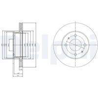 DELPHI BG3946 Bremsscheibe