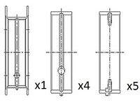 FAI AutoParts BM1049STD Kurbelwellenlager