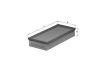 KNECHT LX408 Luftfilter