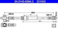 ATE 24514305643 Bremsschlauch