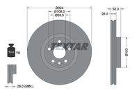 TEXTAR 92293205 Bremsscheibe