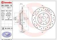 BREMBO 08C4251X Bremsscheibe