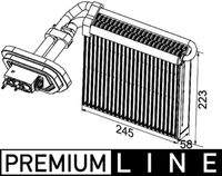 MAHLE AE99000P Verdampfer, Klimaanlage