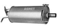 ASMET 05198 Endschalldämpfer
