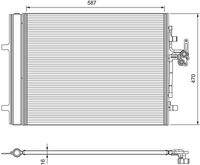 VALEO 814318 Kondensator, Klimaanlage