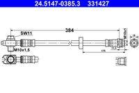 ATE 24514703853 Bremsschlauch