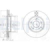 DELPHI BG3909 Bremsscheibe